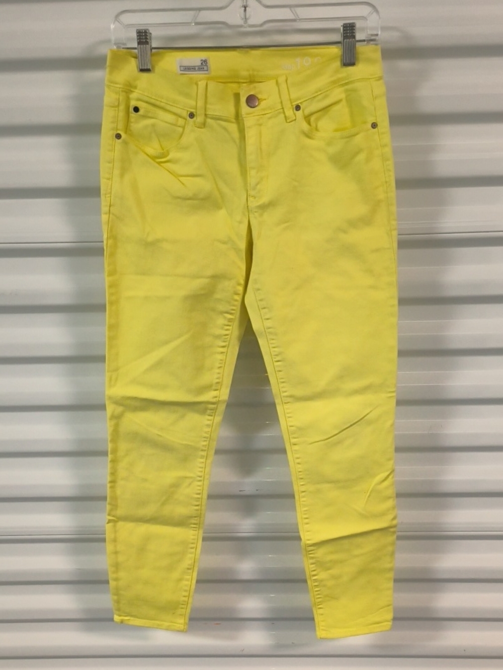 Gap High Rise True Skinny Legging Jean W26 L24 Butter